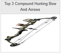 Top 3 Compound Hunting Bow And Arrows